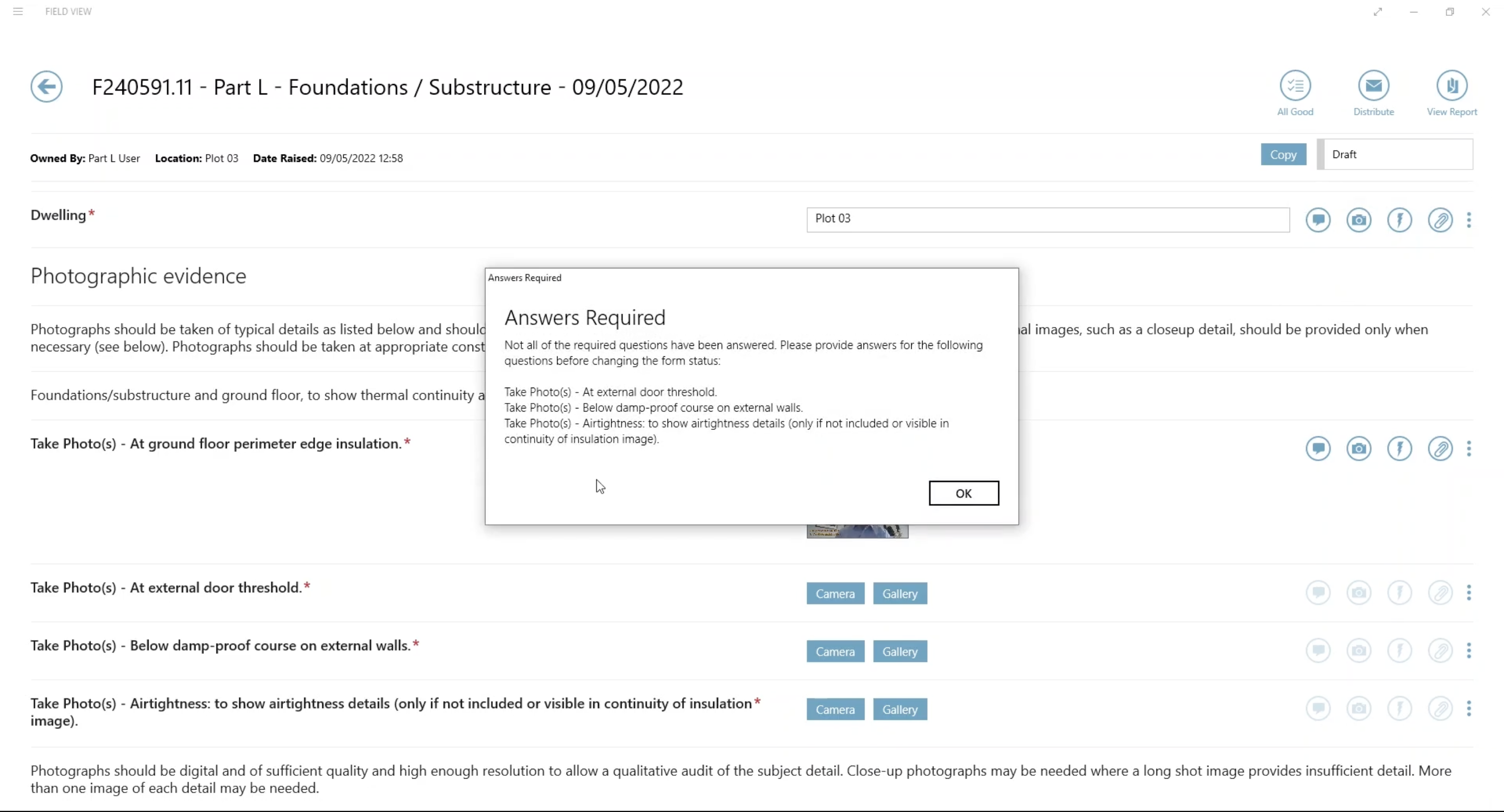 Making fields mandatory in the form