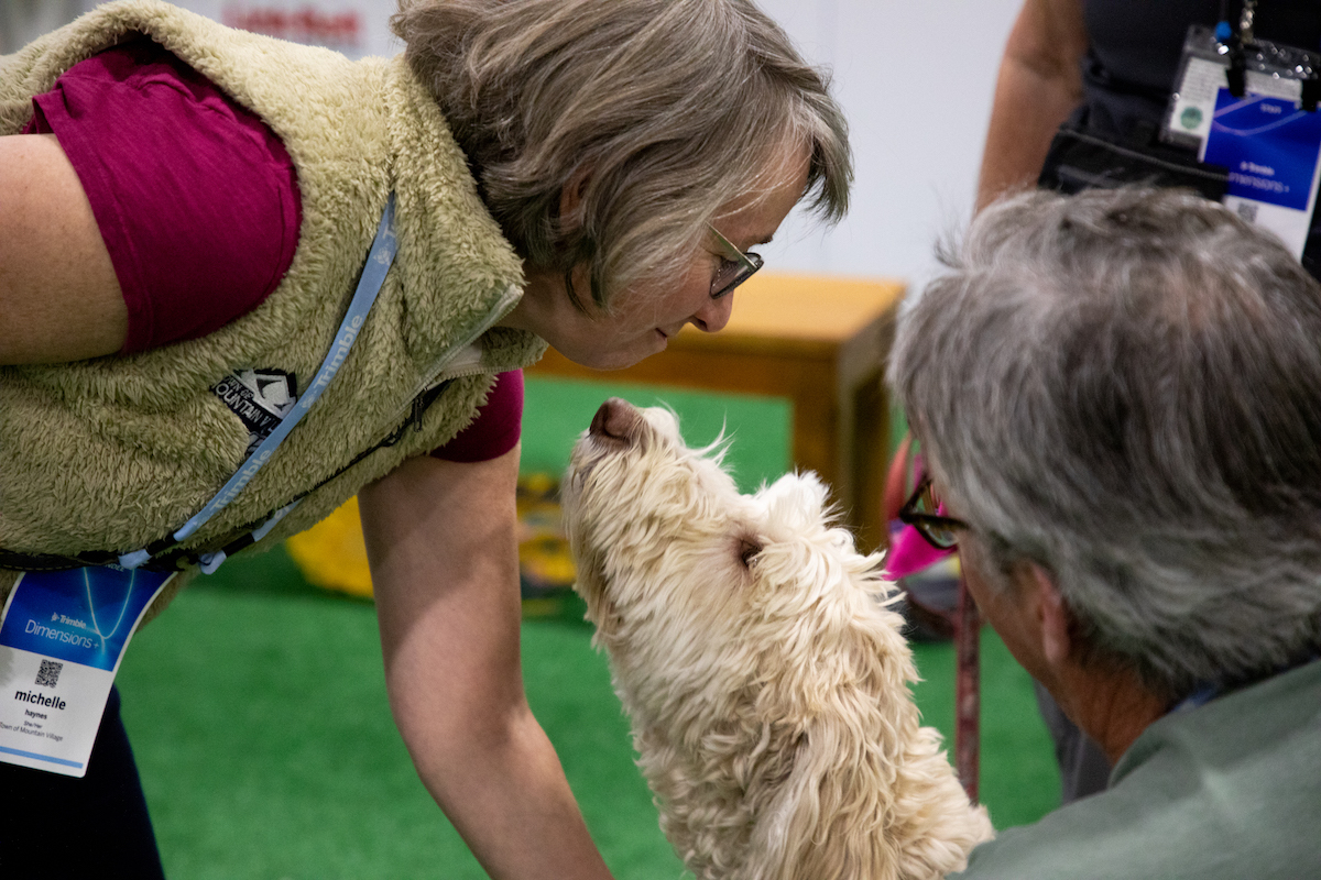 Find your people in the Puppy Pen at Dimensions