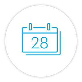 Product Benefits Icon Calendar