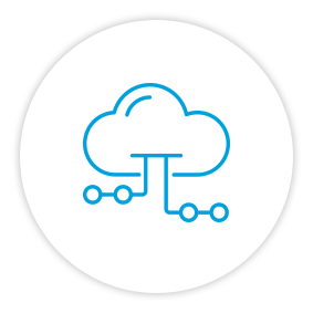 Product Benefits Icon Cloud Connectivity
