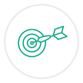 Solution Painpoint Icon Dart On Target