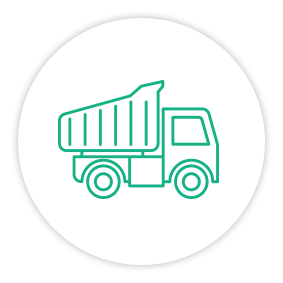 Solution Painpoint Icon Dumptruck