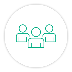 Solution Painpoint Icon People Hierarchy