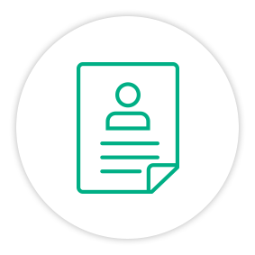 Solution Painpoint Icon Person Document