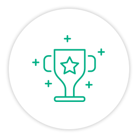 Solution Painpoint Icon Trophy Award