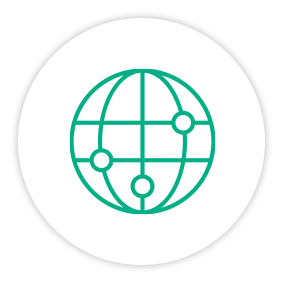 Solution Painpoint Icon Worldwide Connection