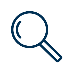 Trimble icon navy transparent search